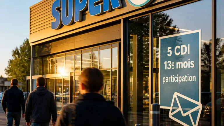 Emploi à Marckolsheim : le Super U propose cinq CDI, 13e mois et participation