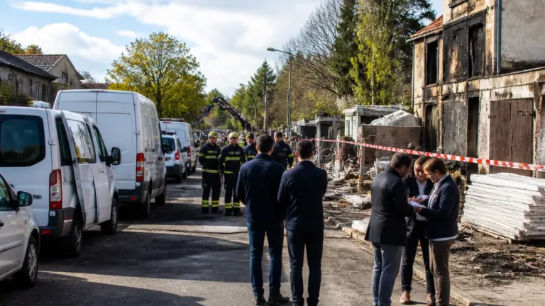En Gironde, Lecornu lance la reconstruction après le mégafeu dans un climat de défiance