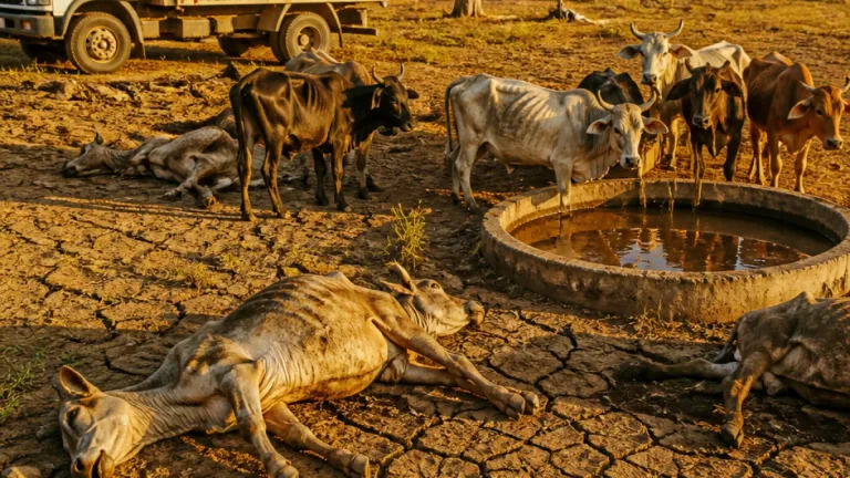 En Martinique, la sécheresse provoque la mort d’environ 250 bovins et inquiète élus et éleveurs