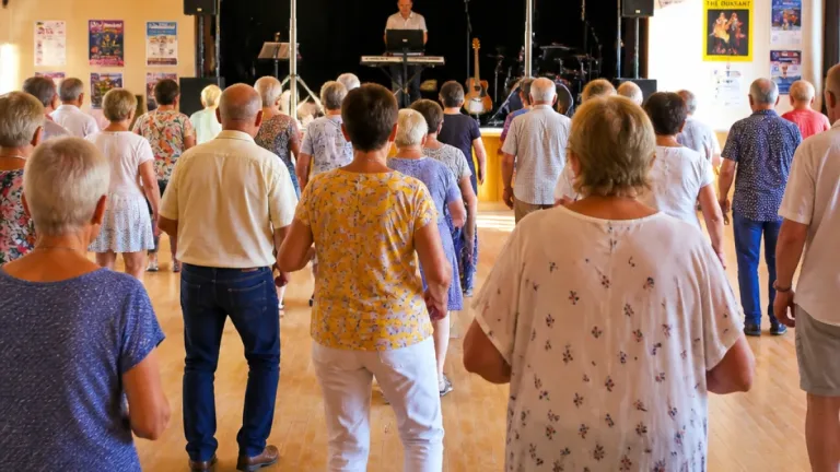 En Mayenne, un animateur de thés dansants constate l'arrivée des danses en ligne dans les bals
