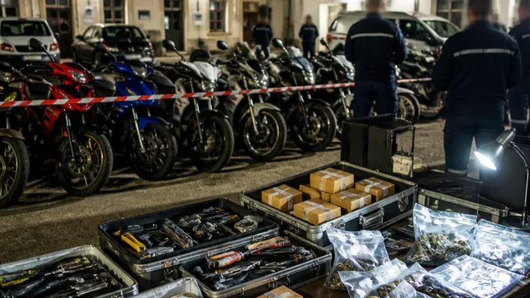 En Sarthe, la gendarmerie de Mamers démantèle un réseau accusé de vols et de recels de 42 motos