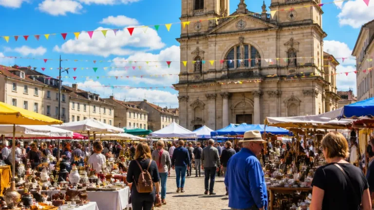 Épinal : la brocante du 15‑Août à la basilique, un rendez‑vous désormais très prisé