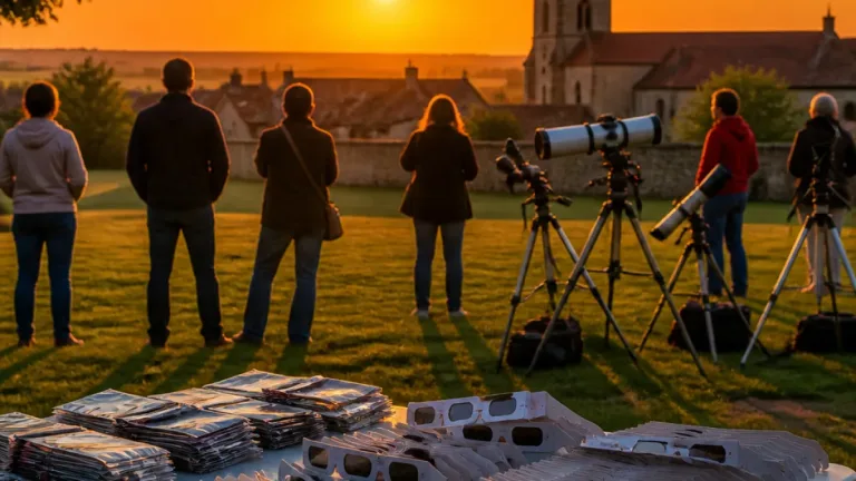 Eure‑et‑Loir : où et comment observer l’éclipse de soleil ce mercredi 12 août