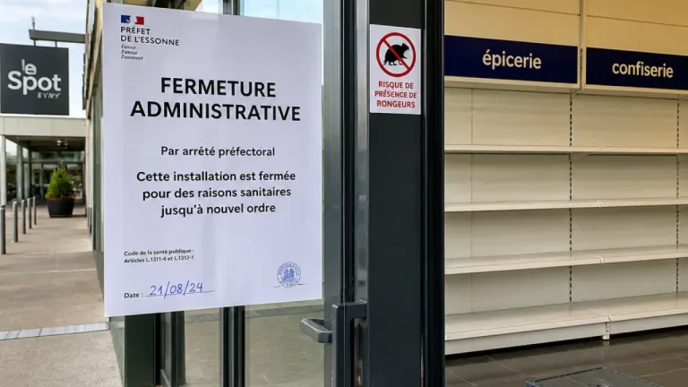 Évry-Courcouronnes : vente alimentaire suspendue au magasin Action après un contrôle sanitaire