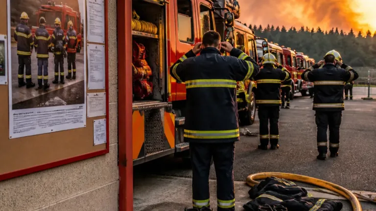Face aux mégafeux en Gironde, le modèle des pompiers volontaires mis sous forte pression