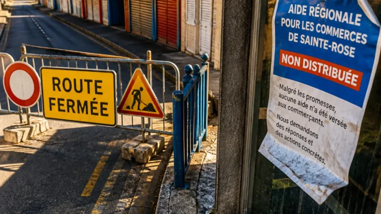 Fermeture de la Route des Laves : seulement 67 000 € versés aux entreprises, le fonds de 500 000 € largement inexploité