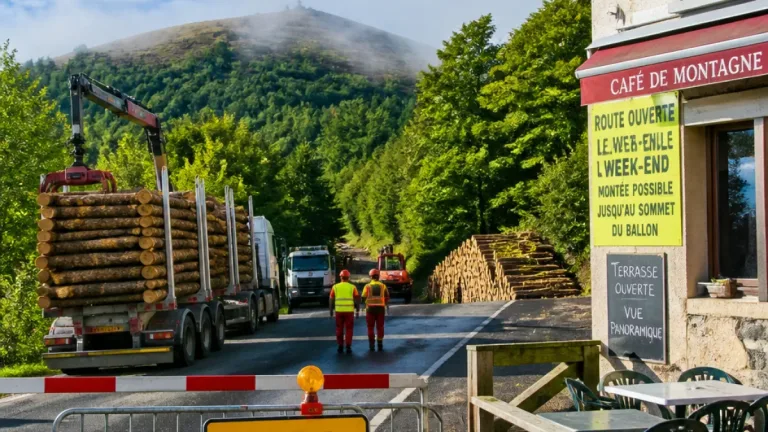 Fermeture de la route du Ballon d'Alsace pendant trois semaines : commerces et habitants s'adaptent