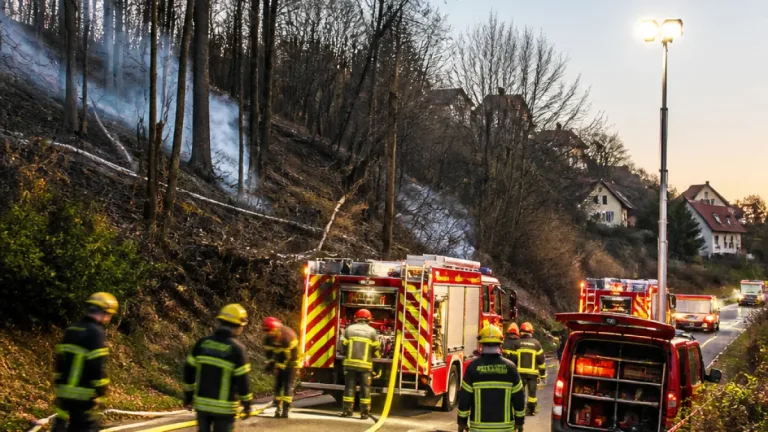 Feu de feuillus à Fleurey‑sur‑Ouche : plus de quarante pompiers mobilisés pour circonscrire un demi‑hectare