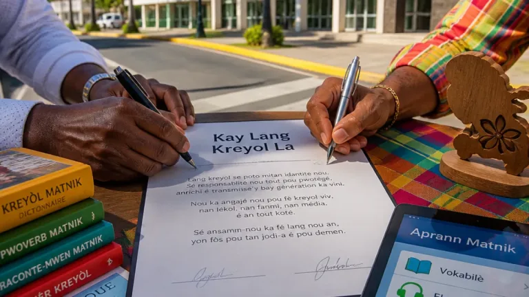 Fort-de-France : création du GIP « Kay Lang Kreyol La » pour structurer la promotion du créole