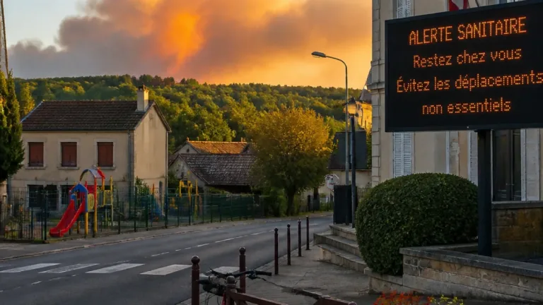 Fumées venues des Ardennes : la préfecture de la Meuse appelle à la vigilance sanitaire