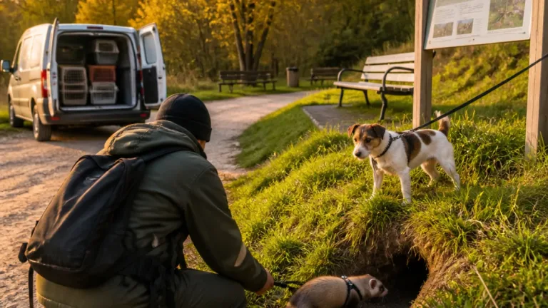 Gennevilliers mobilise furets et chiens ratiers pour éradiquer les rats des parcs