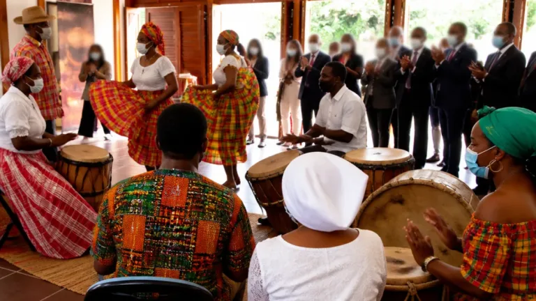 Gorée et la Martinique renforcent leurs liens culturels lors d’une soirée de Tanbou Bô Kannal