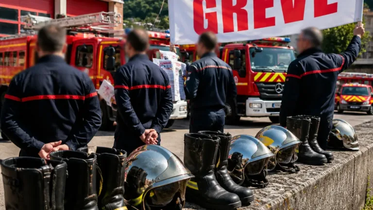 Grève nationale des pompiers : à Belfort, une mobilisation portée par le manque de moyens