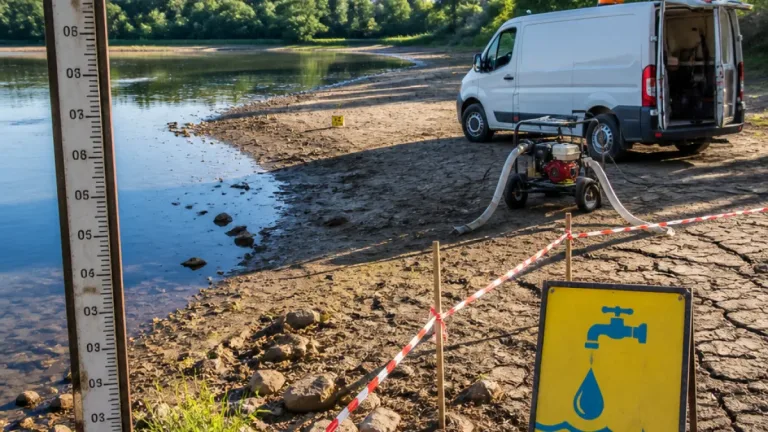 Guéret confrontée à une sécheresse historique : l'étang de Courtille envisagé pour l'eau potable