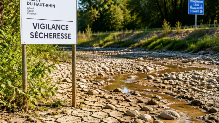 Haut‑Rhin : le secteur « Thur » placé en vigilance sécheresse, les autres mesures maintenues