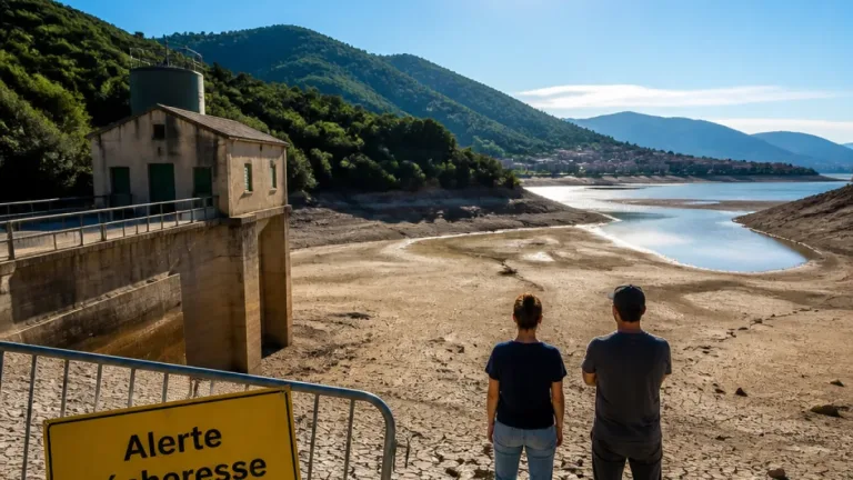 Haute‑Corse : alerte sécheresse maintenue, les réserves d’eau continuent de s’éroder