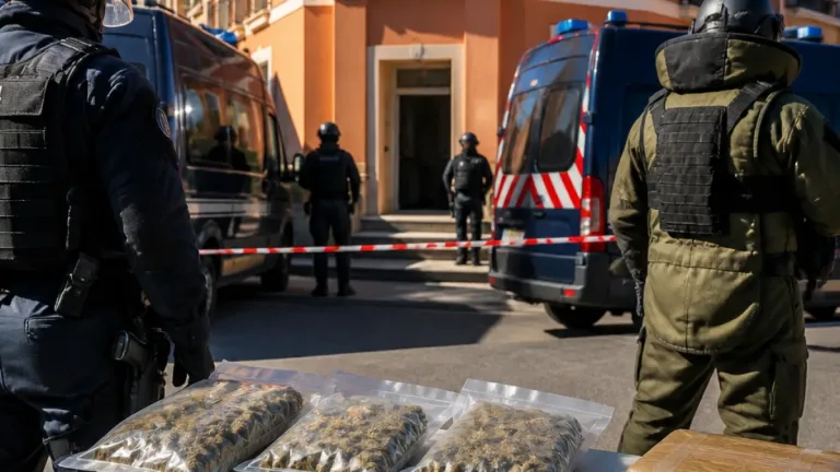 Haute-Corse : importante saisie de stupéfiants et 250 g de dynamite lors d'une perquisition