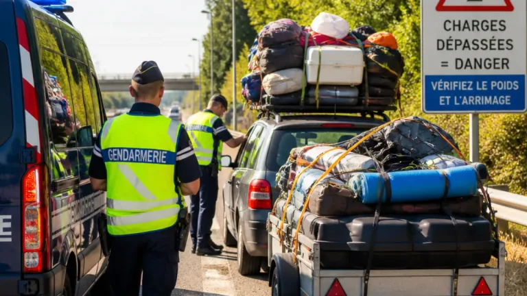 Hérault : la gendarmerie traque les véhicules en surcharge sur la route des vacances