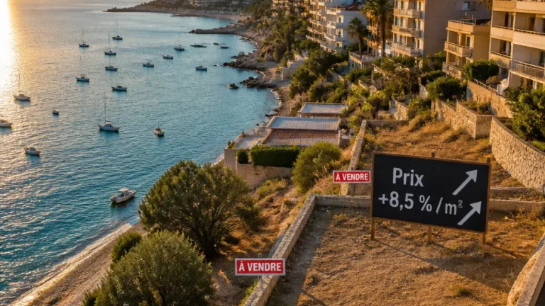 Immobilier en Corse‑du‑Sud : les prix du littoral repartent fortement à la hausse