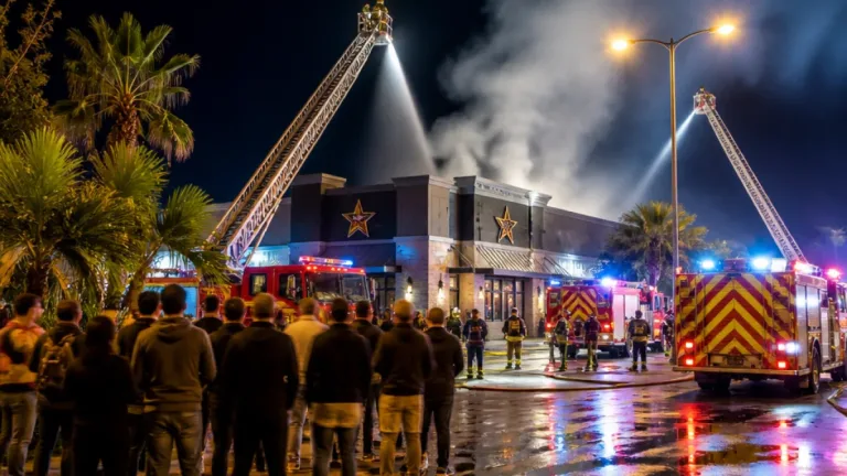 Incendie dans un fast‑food à La Garde : évacuation, un blessé léger et forte mobilisation des pompiers