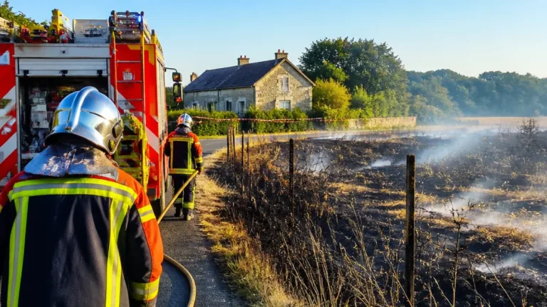 Incendie maîtrisé à Alligny‑en‑Morvan : deux hectares détruits, suite d'incidents dans la Nièvre