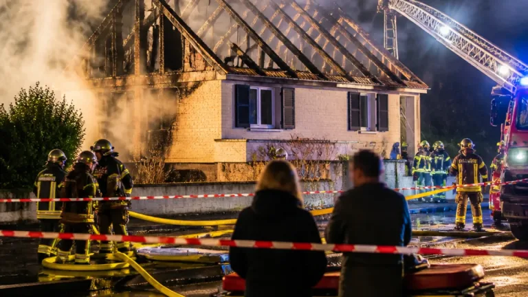 Incendie nocturne à Moussy‑le‑Neuf : un pavillon ravagé, deux personnes retrouvées mortes