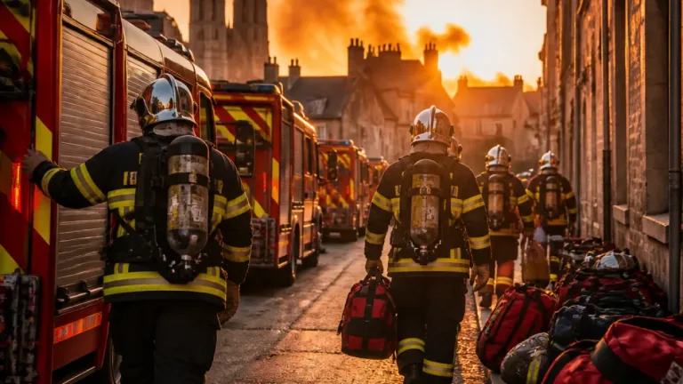 Incendies : près de 200 pompiers de l’Aisne envoyés en renfort sur plusieurs fronts cet été