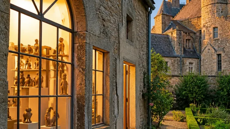 Isabelle Levéel expose ses sculptures en terre cuite au château de Flamanville du 10 au 23 août