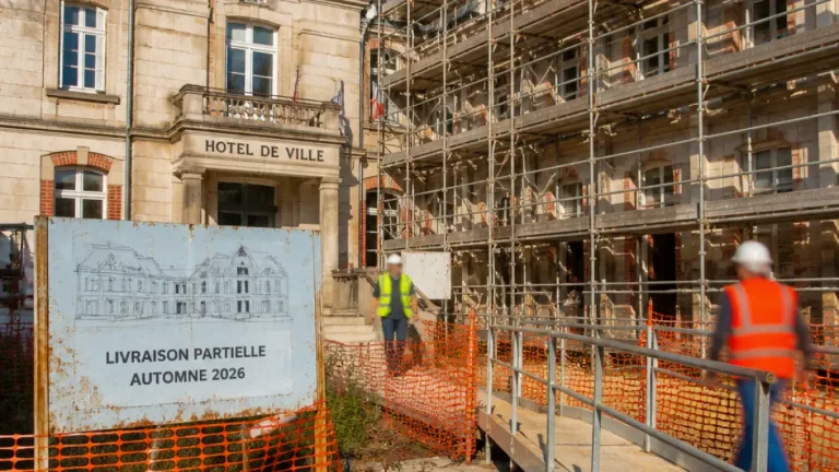 Janzé réorganise les travaux de sa mairie : une livraison partielle à l’automne, l’extension reportée