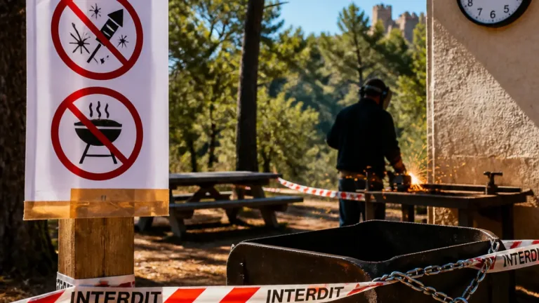 L’Ariège prolonge jusqu’au 17 août l’interdiction des feux et des pyrotechnies face au risque d’incendie