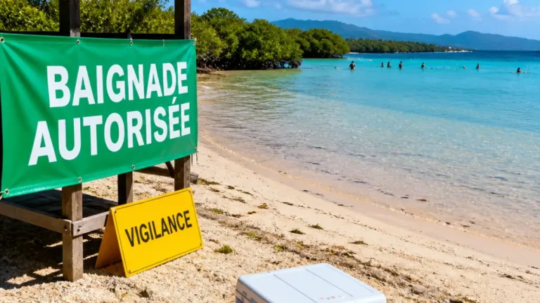L’ARS Mayotte lève la vigilance sanitaire à N’Gouja : la baignade est de nouveau autorisée