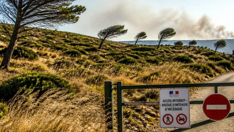 L'Aude seule en France en danger « très élevé » d'incendie mercredi, vent jusqu'à 75 km/h attendu