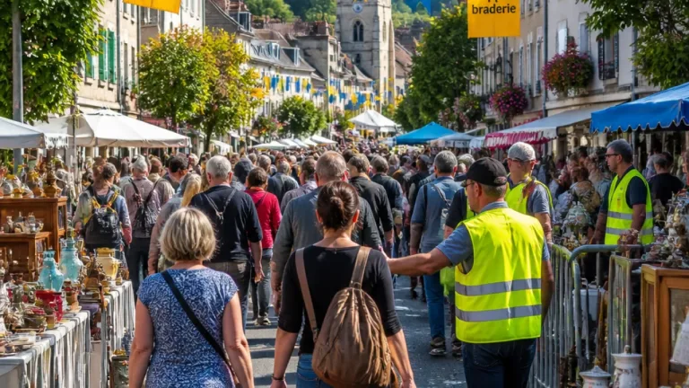 La braderie de Virey attire foule et chineurs pour sa 44e édition