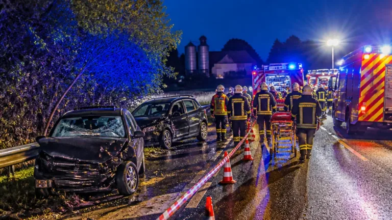 La Flèche : six blessés, dont quatre graves, dans un accident nocturne sur la route d’Angers