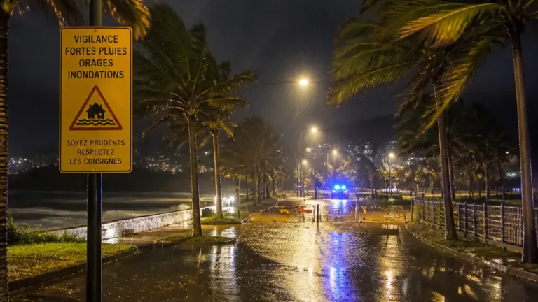 La Martinique en vigilance jaune : fortes averses et rafales attendues dans la nuit