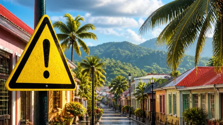 La Martinique repasse en vigilance jaune après des pluies intenses, amélioration prévue lundi
