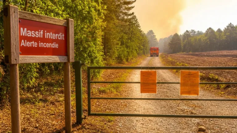 La Mayenne placée en alerte orange incendie du 11 au 14 août : restrictions et conseils