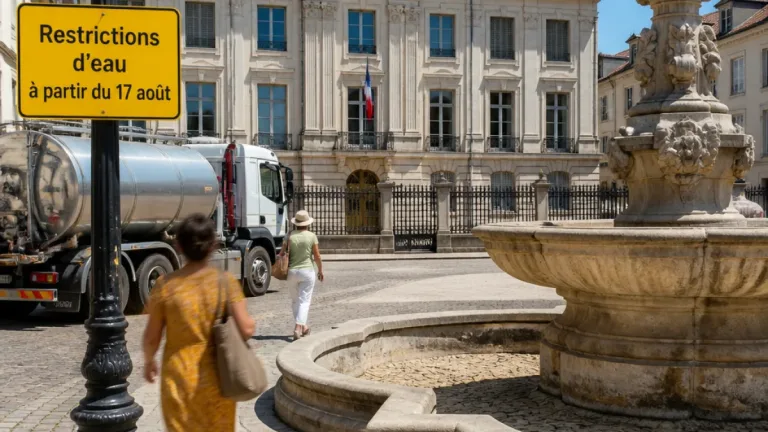 La préfecture de la Vendée impose de nouvelles restrictions d’eau à compter du 17 août
