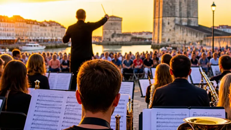 La Rochelle : l’Harmonie des mouettes embarque plus de 50 musiciens pour deux concerts gratuits