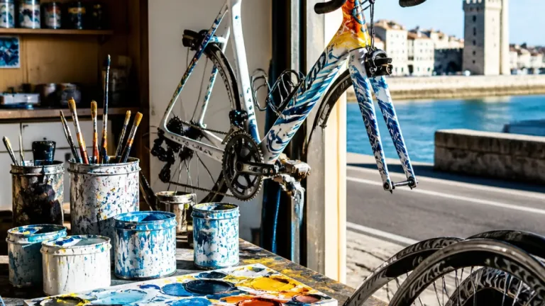 La Rochelle : Les Ateliers Gonnel transforment un vélo en œuvre d’art destinée à l’ultra-distance