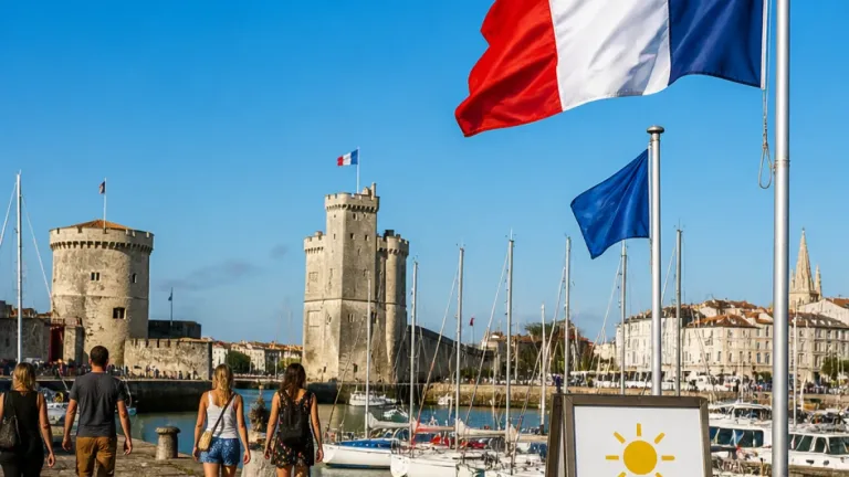 La Rochelle : un épisode de beau temps et des températures au‑dessus des normales