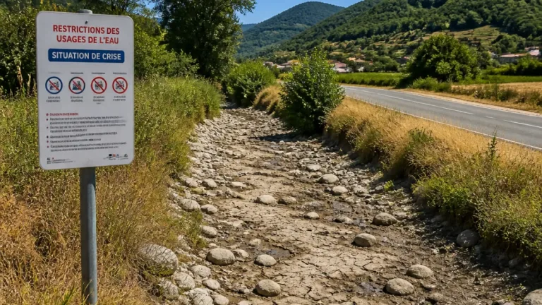 La sécheresse s'aggrave dans le Haut‑Rhin : un nouveau secteur déclaré en situation de crise
