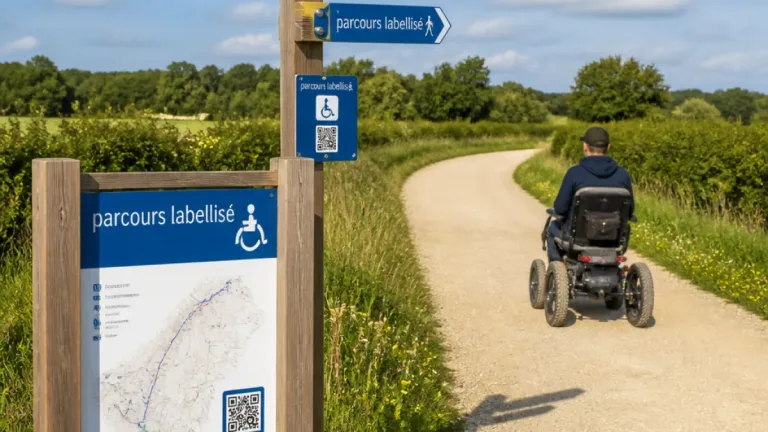 La Somme aménage 260 km de sentiers labellisés Handi'Spot pour rendre la randonnée accessible
