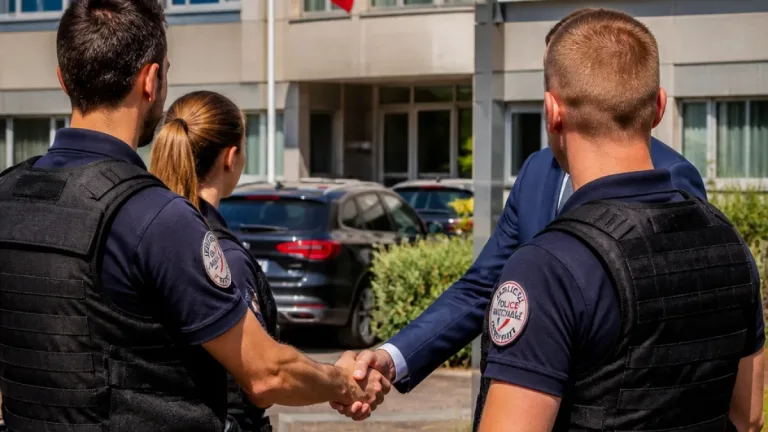 Laurent Nuñez effectue une visite surprise à Bourges pour rencontrer les policiers du Cher