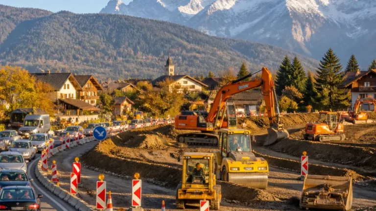 Le carrefour de l’X en Haute‑Savoie va être transformé en giratoire : travaux du 7 septembre à avril 2027