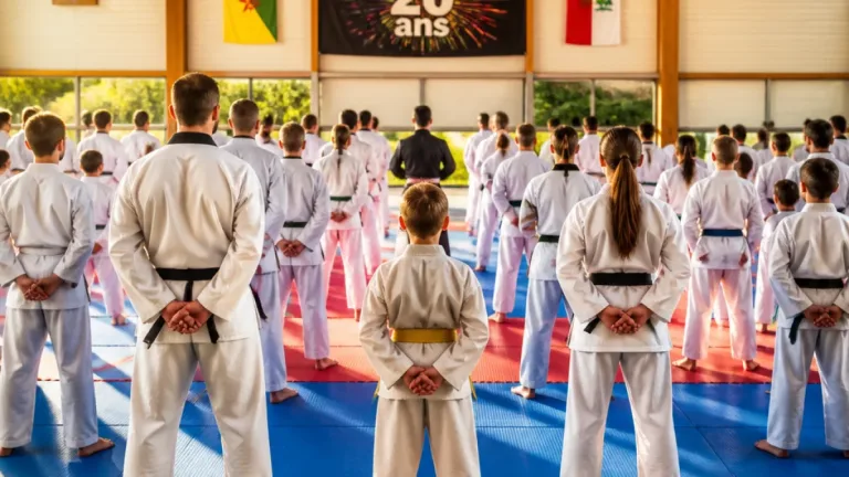 Le club de taekwondo de La Garnache fête ses 20 ans avec le maître Lee Moon-Ho