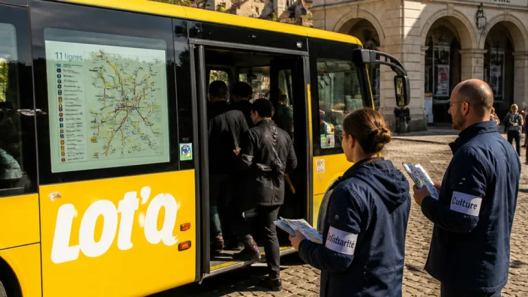 Le Département du Lot lance « Lot’ô bus », des navettes gratuites pour favoriser l’accès à la culture