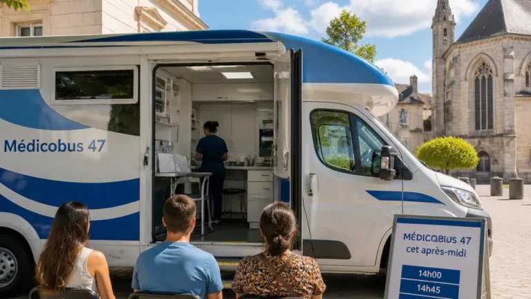 Le Médicobus 47 à Agen : une solution mobile pour des consultations médicales rapides