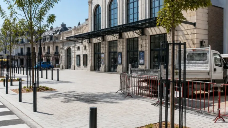 Le parvis du Splendid à Saint-Quentin refait pour accueillir la rentrée culturelle