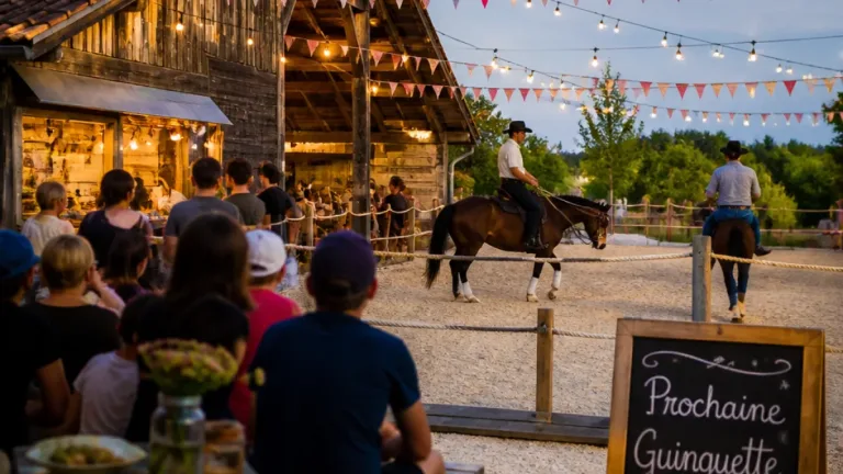 Le Ranch 32 attire familles et passionnés : les « guinguettes » deviennent un rendez‑vous estival